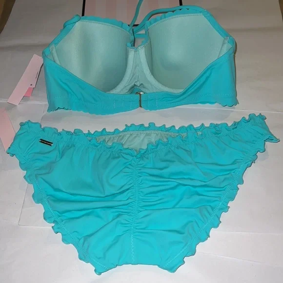 2pcs Victoria’s Secret Swim Bikini Set (36B & M Bottom) - Picture 8 of 13